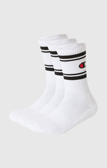 3-Pack Mid-Crew Socks