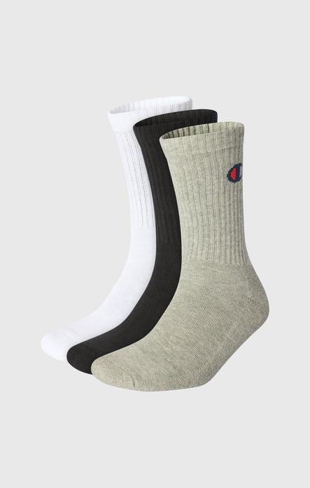 3-Pack Adult Socks with ‘C’ Logo