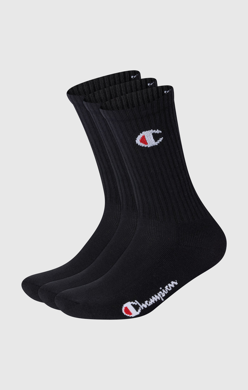 3-Pack Adult Socks with ‘C’ Logo
