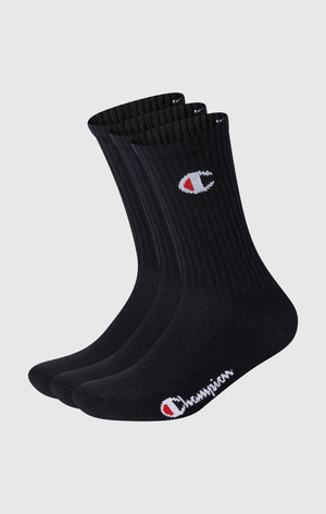 3-Pack Adult Socks with ‘C’ Logo