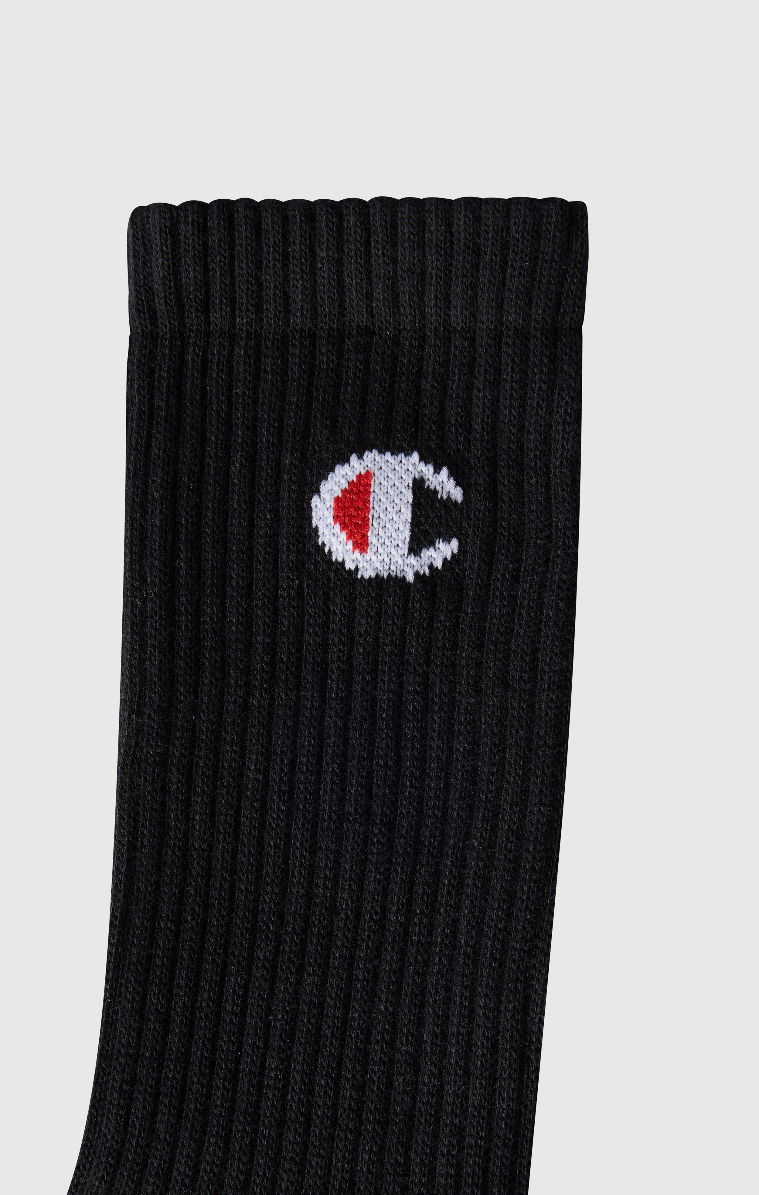 3-Pack Adult Socks with ‘C’ Logo