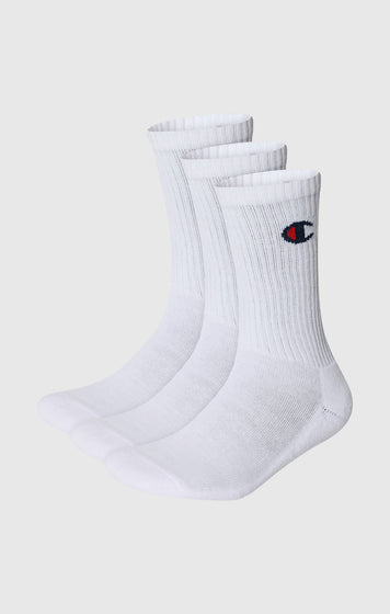 3-Pack Adult Socks with ‘C’ Logo