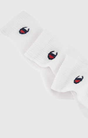 Lot de 3 paires de chaussettes mi-hautes à logo C