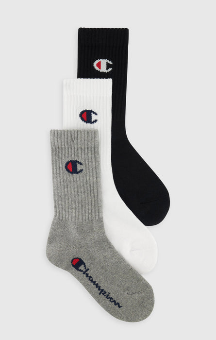 3er-Pack Crew-Socken