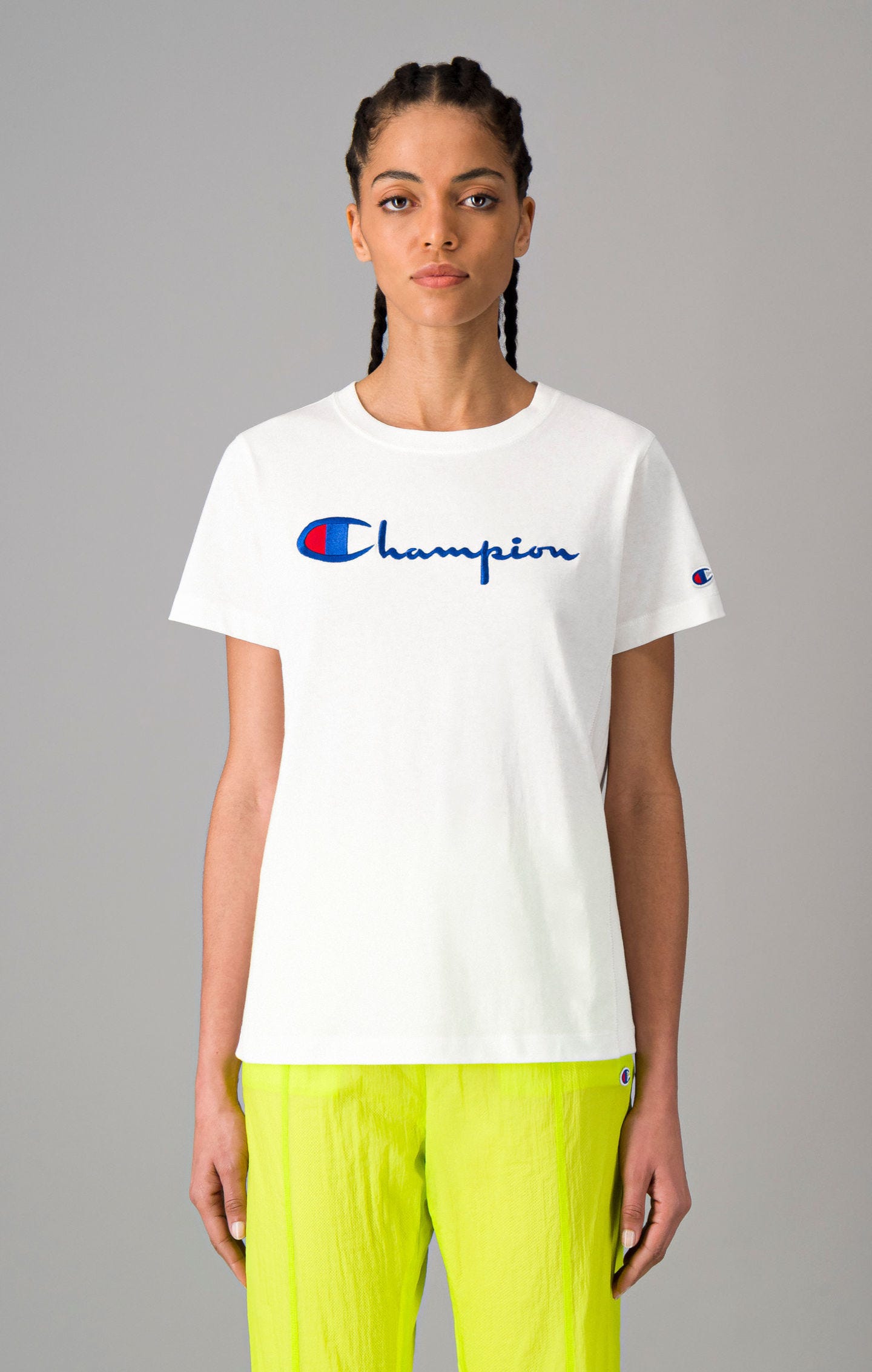 T-Shirt à Logo Champion brodé