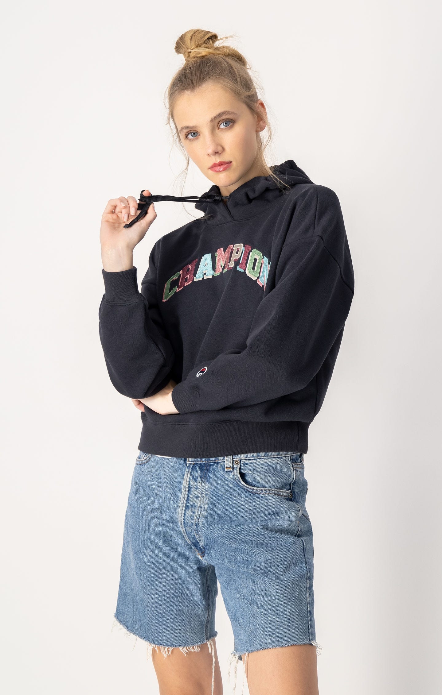 Embroidered Bookstore Logo Hoodie