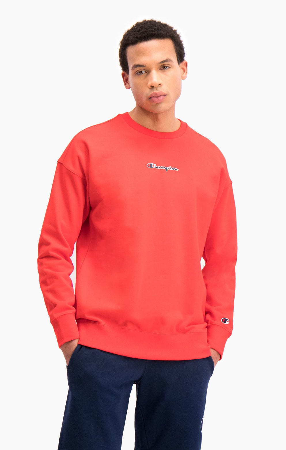 Sweatshirt oversize à logo Champion