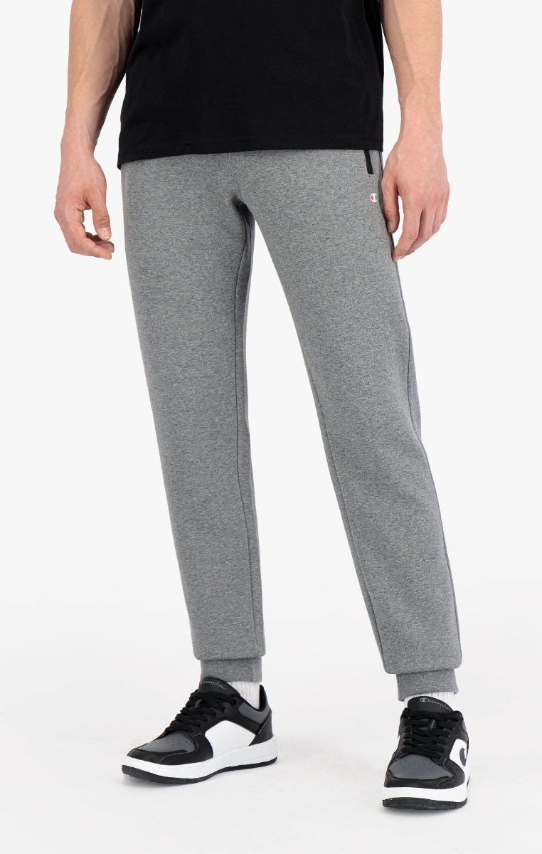 Zipped Pocket Cotton Terry Cuffed Joggers