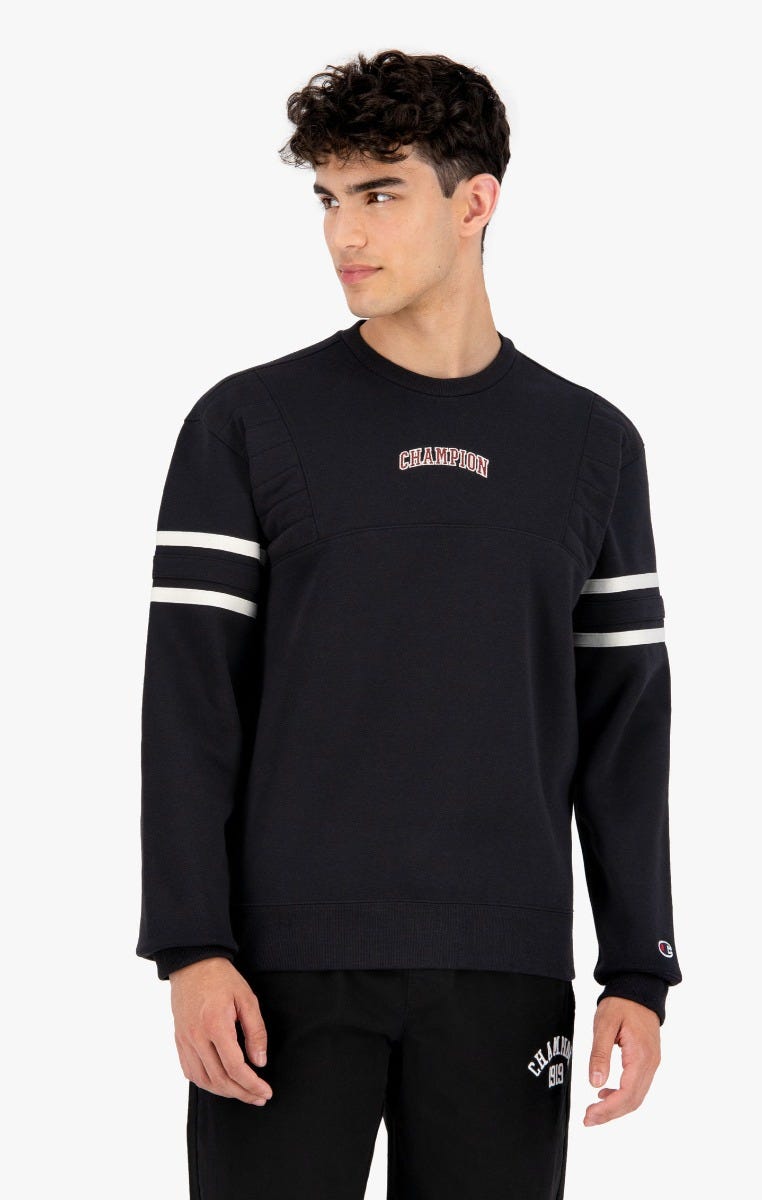 Sweatshirt Varsity en coton bio à logo
