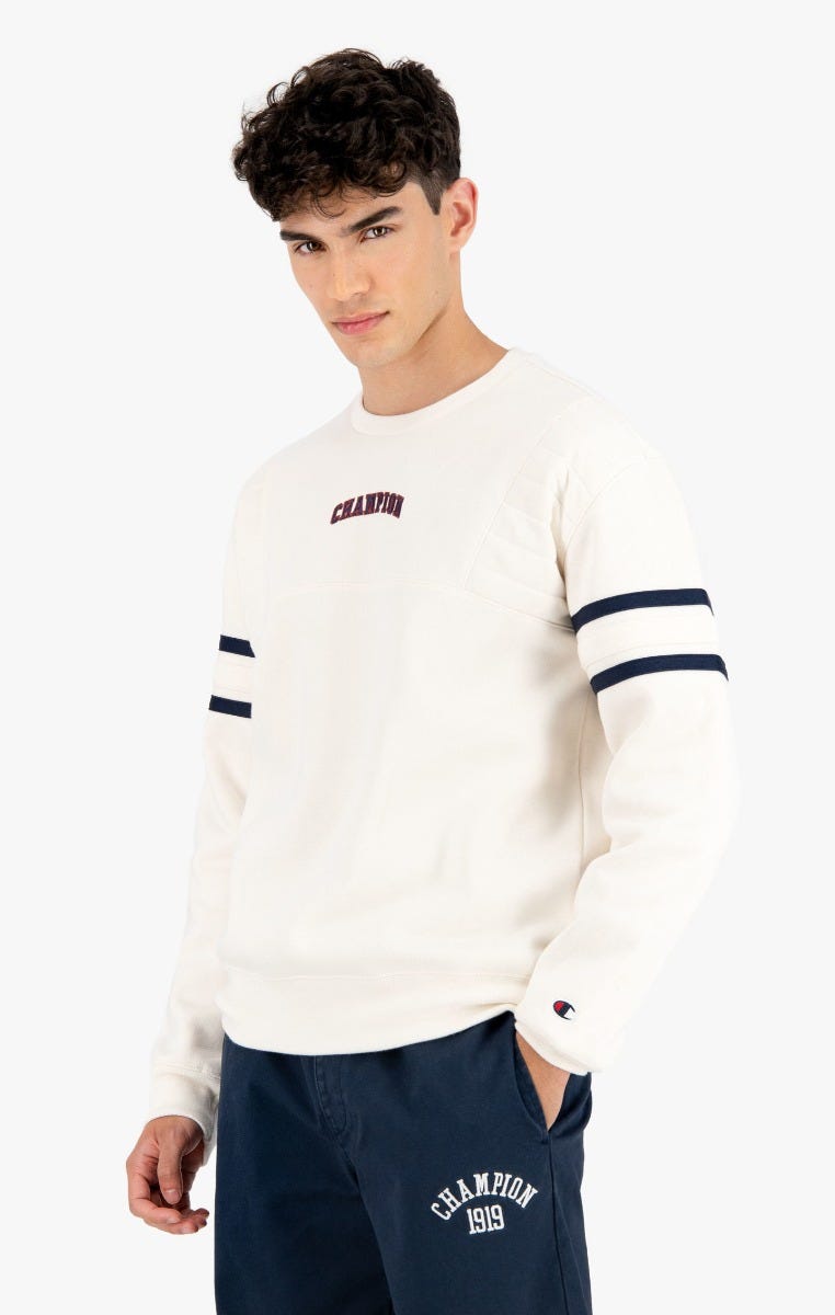 Sweatshirt Varsity en coton bio à logo