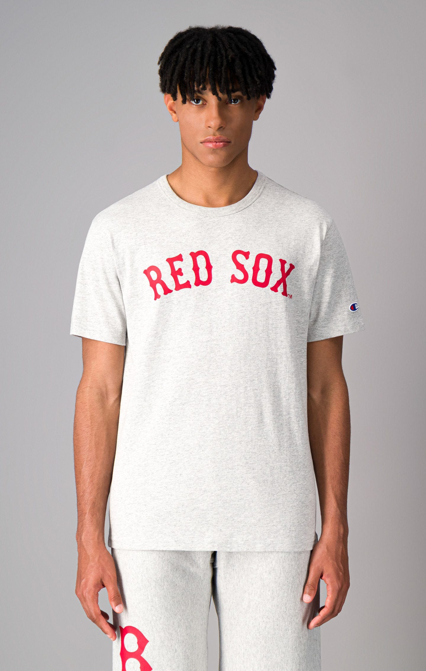 Red Sox Logo Print MLB T-Shirt