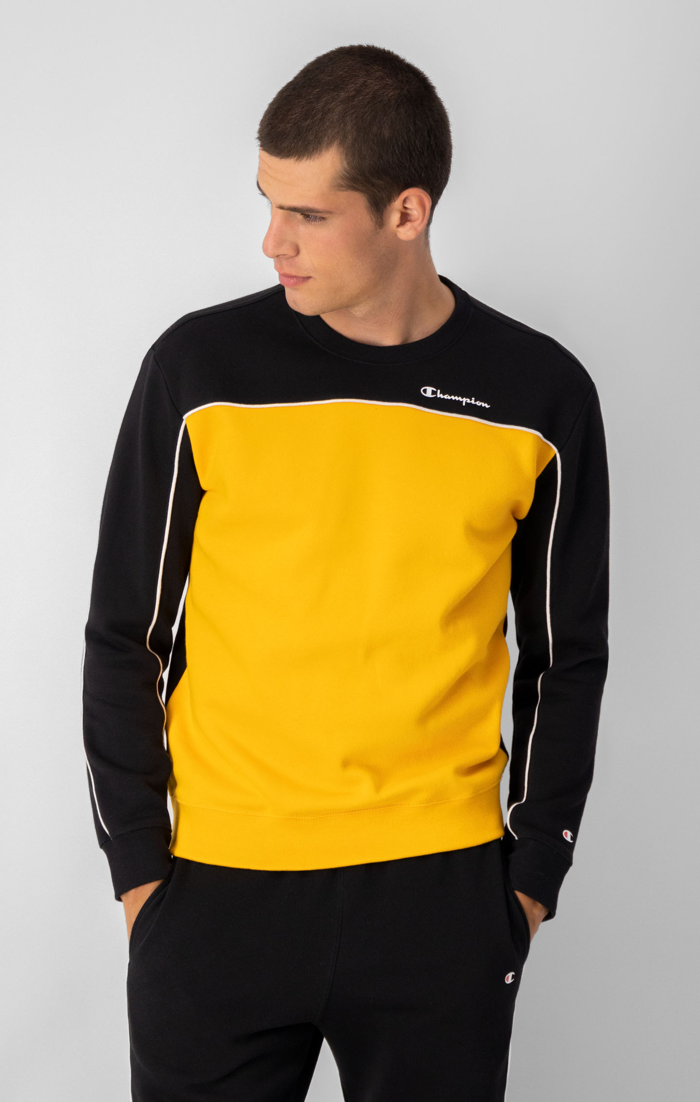 Sweatshirt colour-block