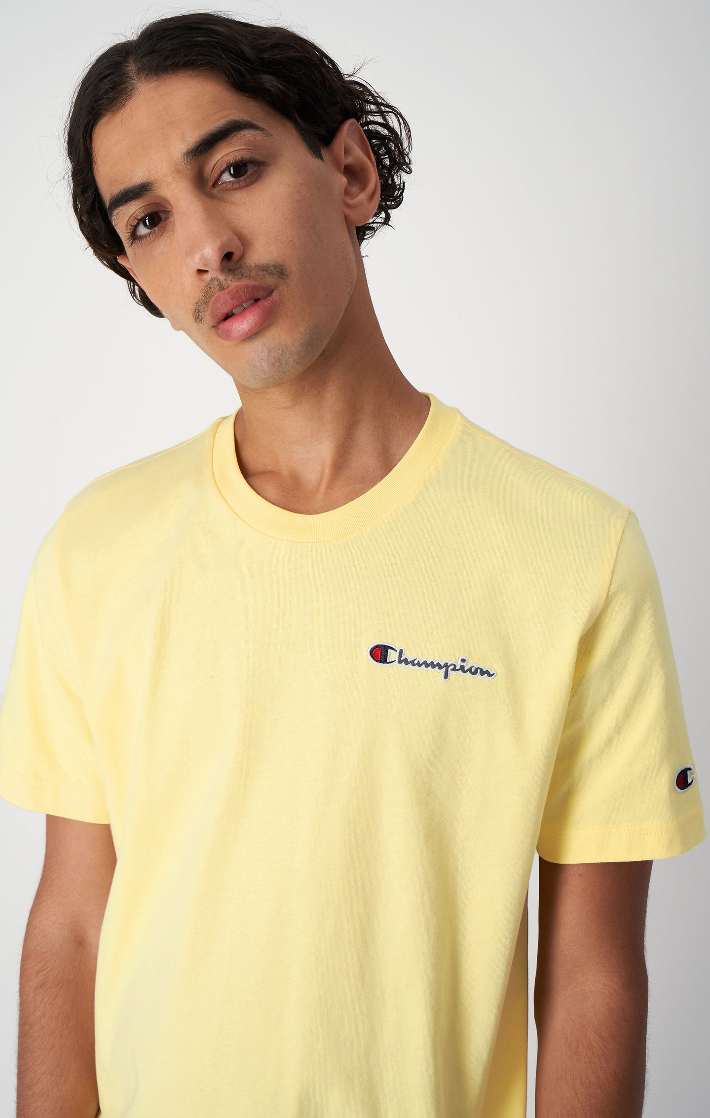 T-Shirt mit gesticktem Logo-Schriftzug product
