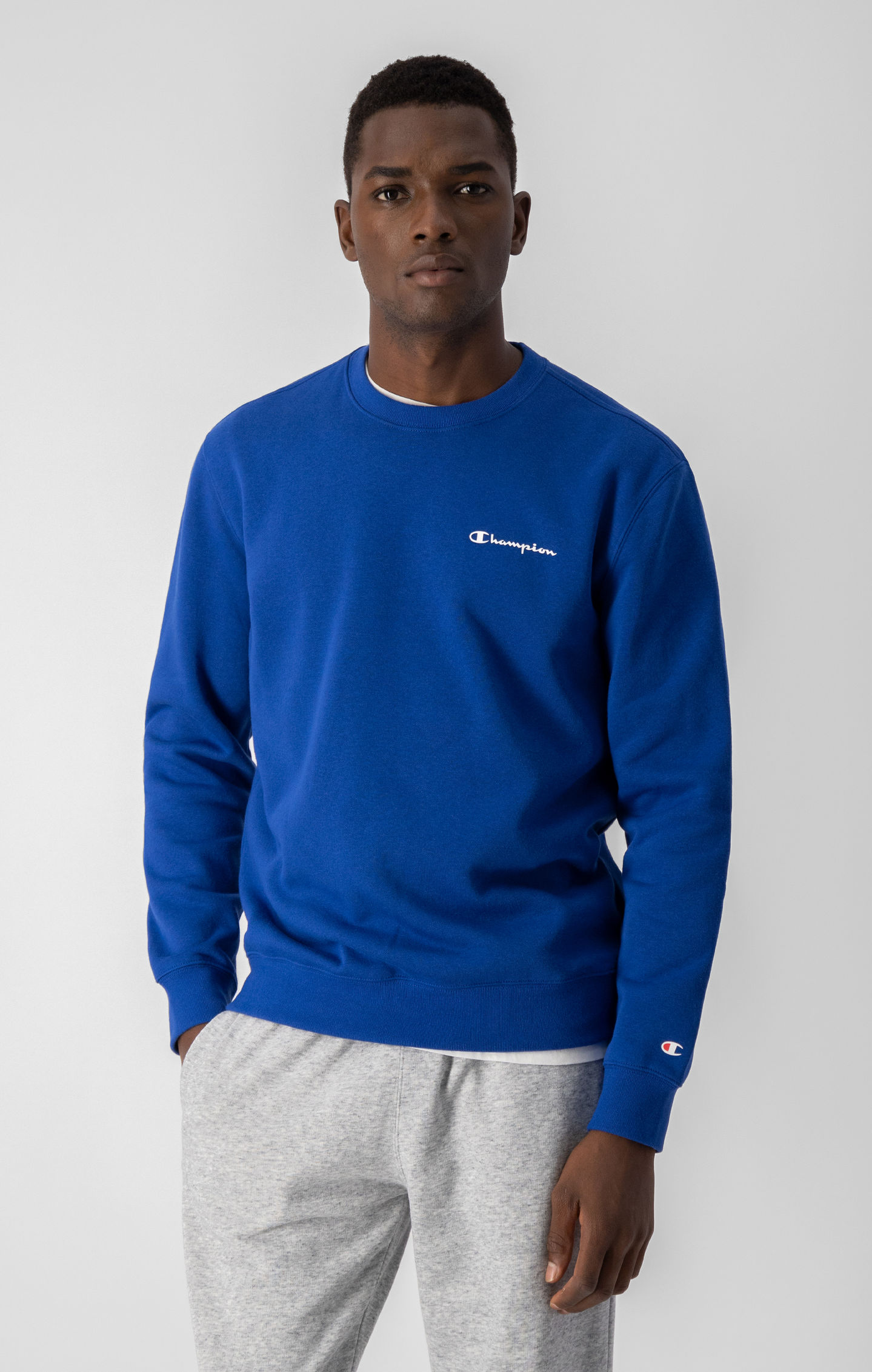 Small Script Logo Fleece Sweatshirt