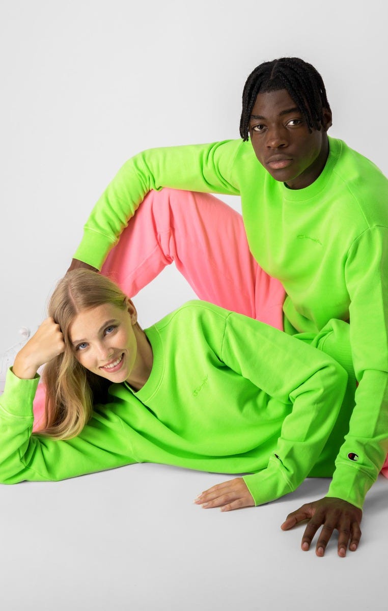 Sweatshirt Neon Fluo