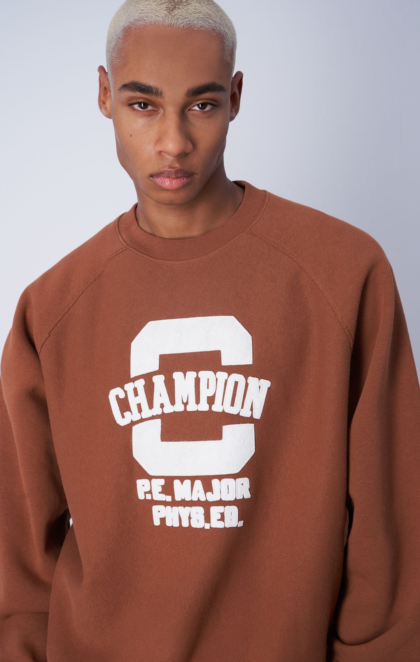 Champion Marron Sable Sweatshirt Archive Reverse Weave