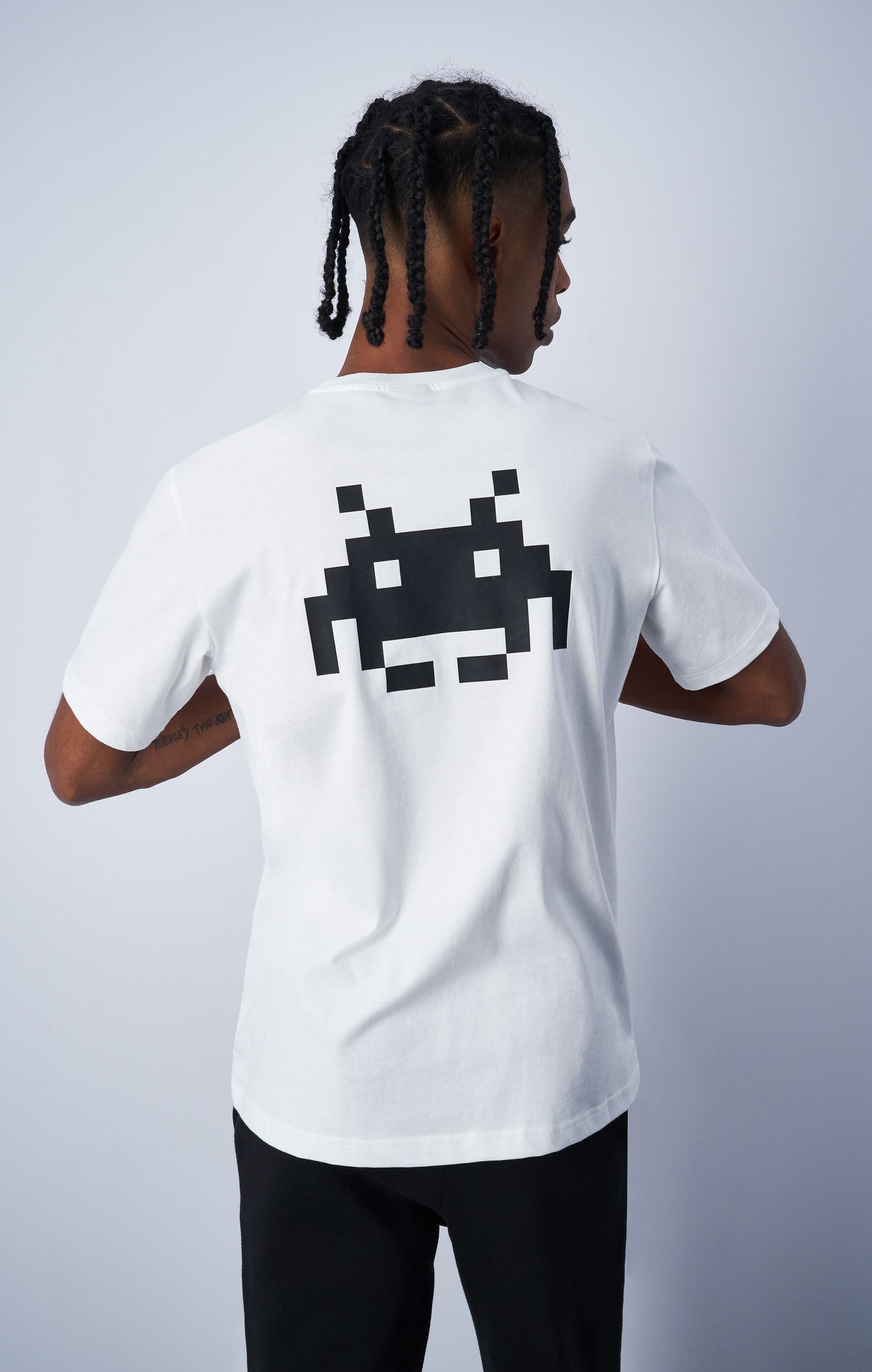T-shirt Cotone Champion x SPACE INVADERS