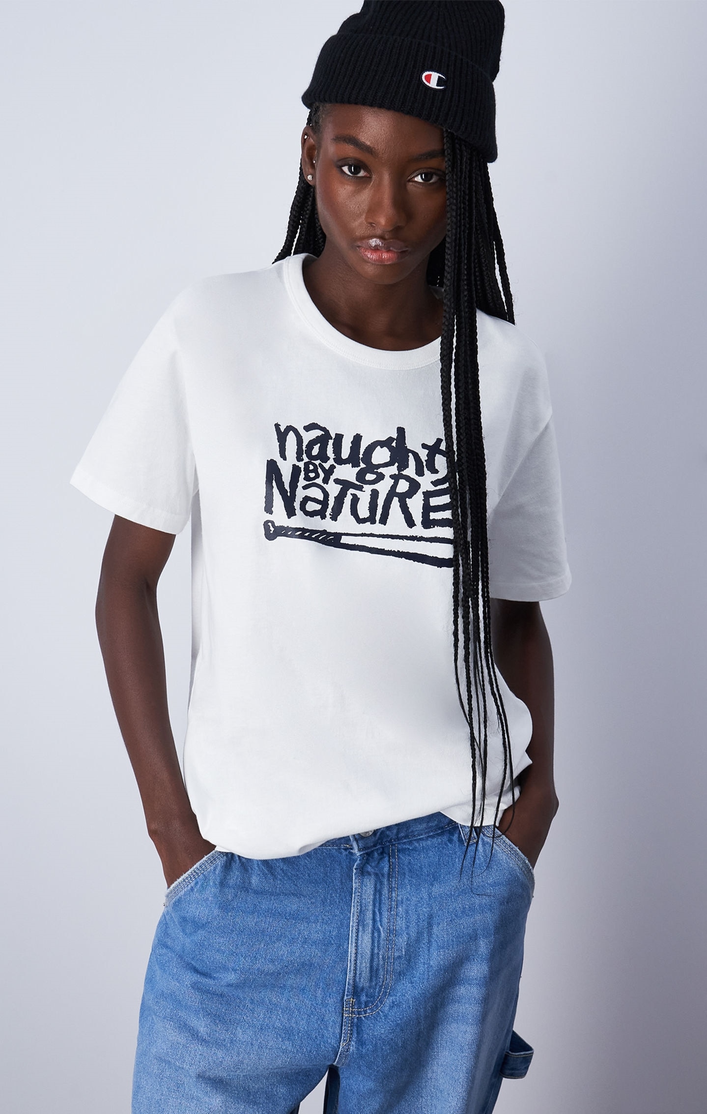 Champion T-shirt en coton Naughty By Nature
