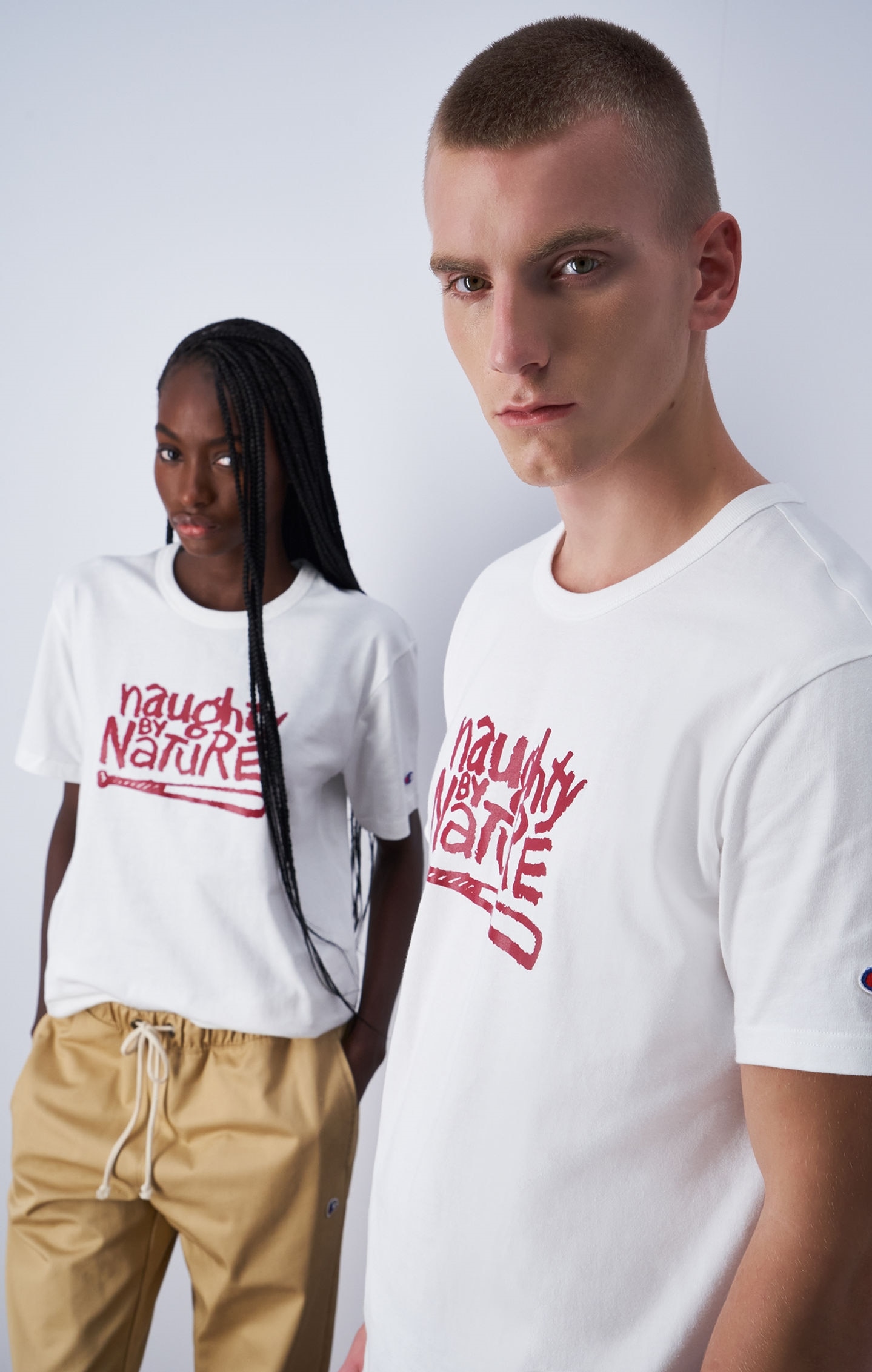T-shirt en coton Naughty By Nature