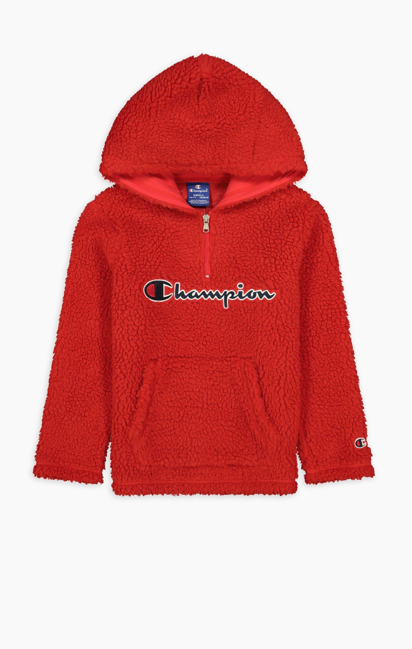 Champion Unisex Heritage Boy and Girls Fleece Pullover Scipt Sweatshirt 