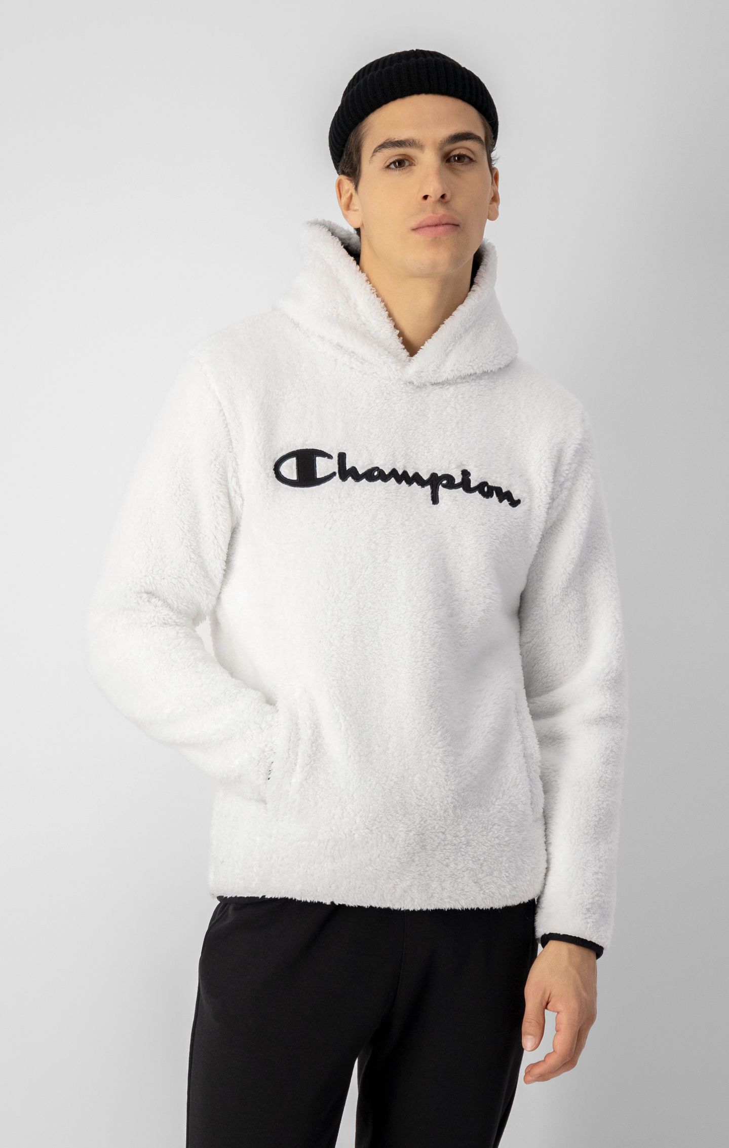 Belgium Champion Script Fleece | Logo Hoodie Polar