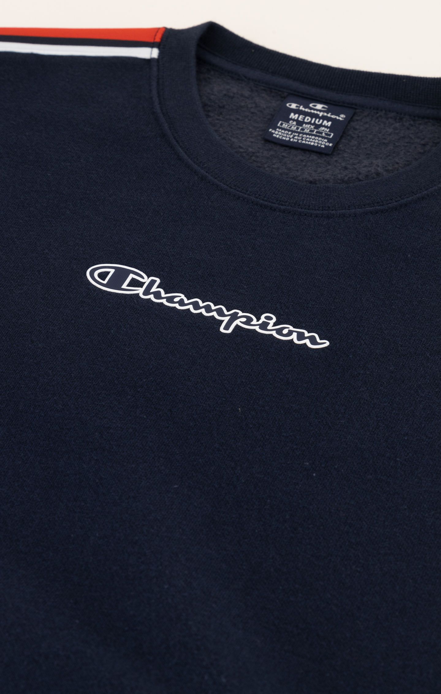 Contrast Details Fleece Sweatshirt | Champion UK