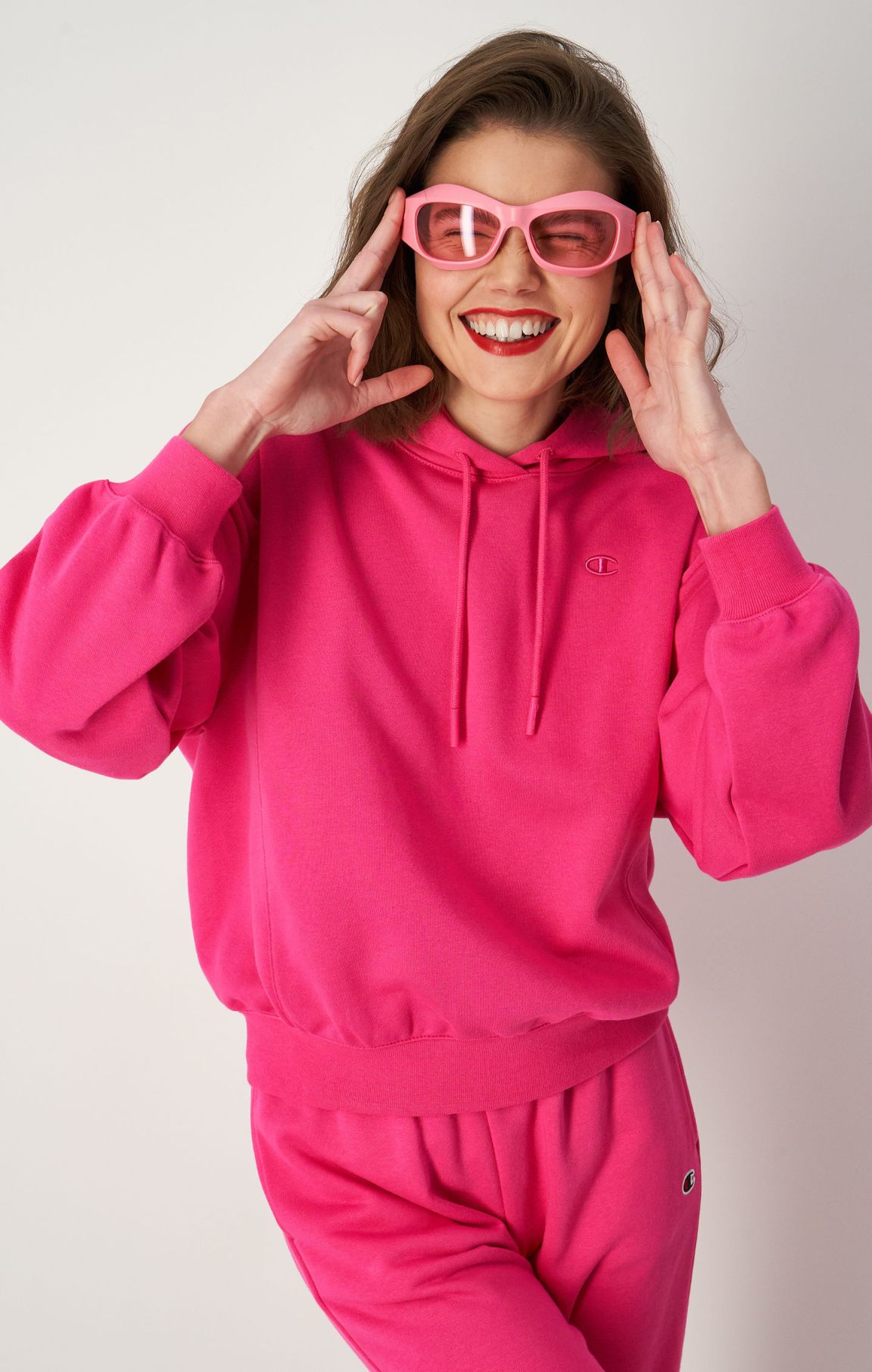 Embroidered Boxy Fit Hoodie