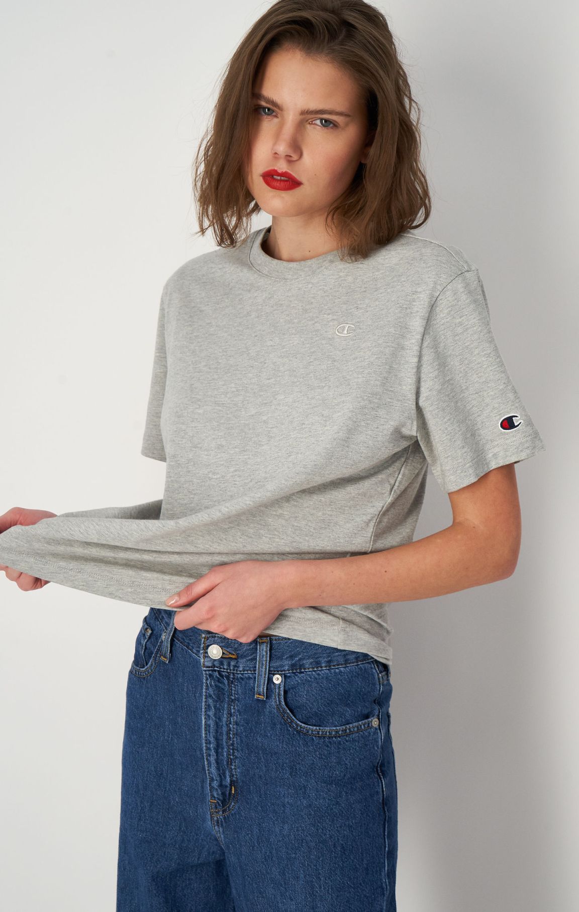 Embroidered Relaxed Fit Cotton T-Shirt