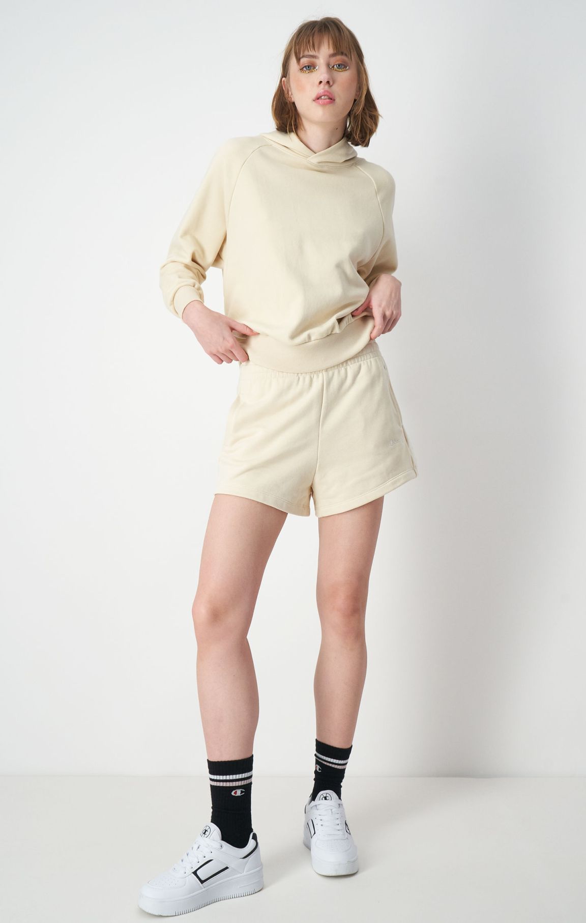 Eco-Friendly High-Waisted Shorts