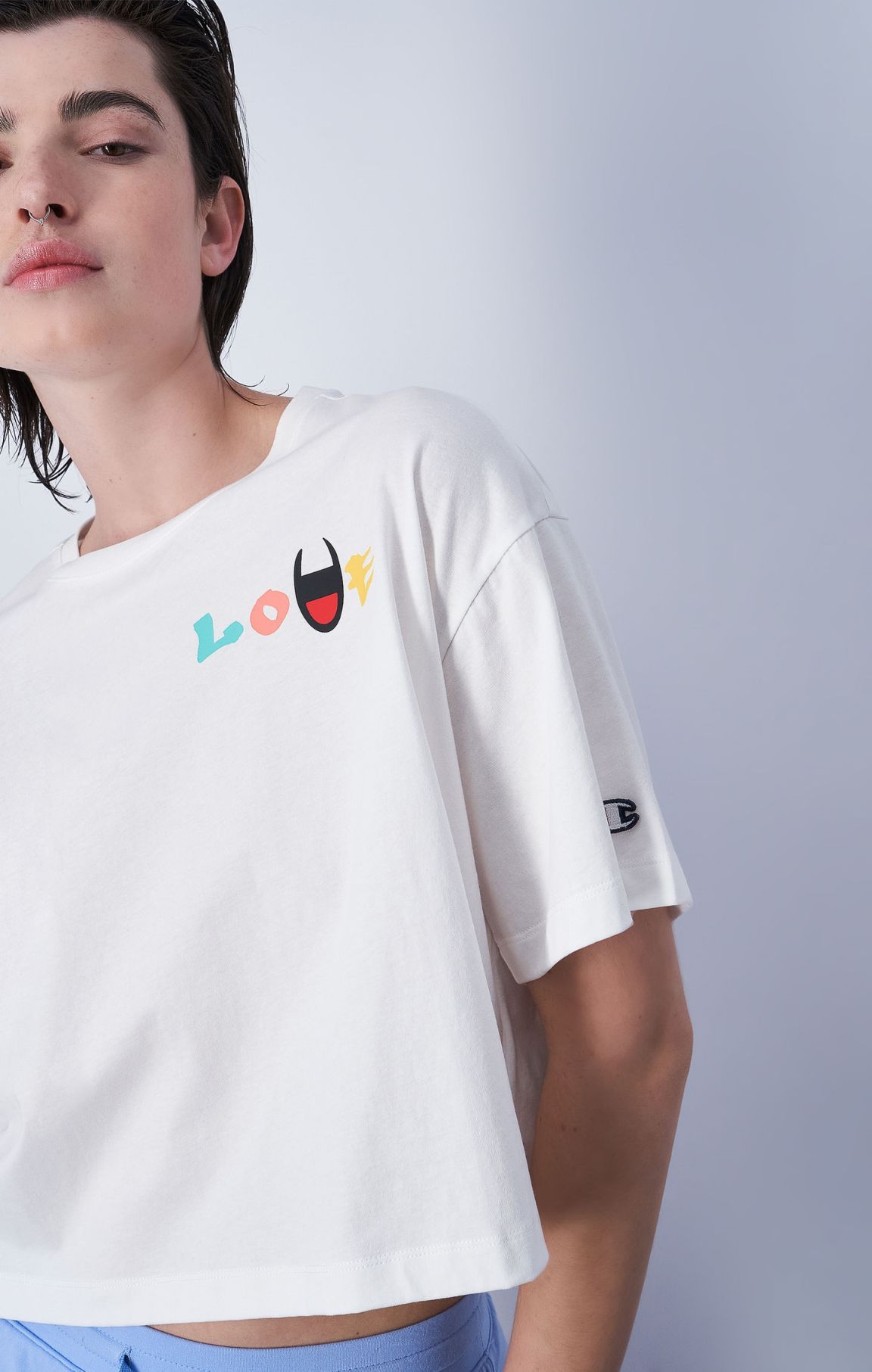 Oversize-Shirt mit „Love“-Print