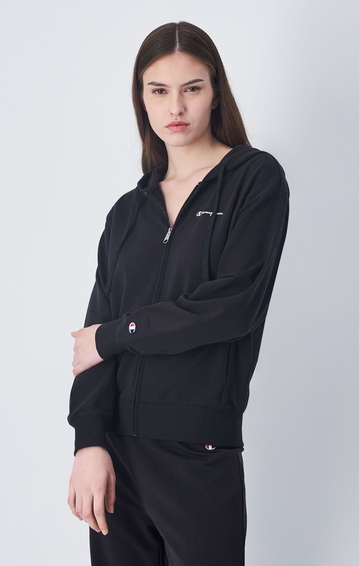 Wide Leg Stretch Terry Tracksuit