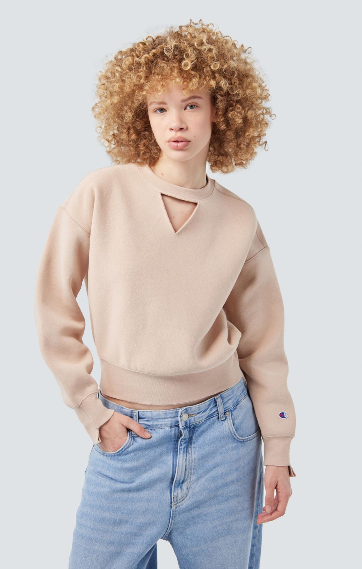 Reverse Weave Contemporary Fleece Sweatshirt