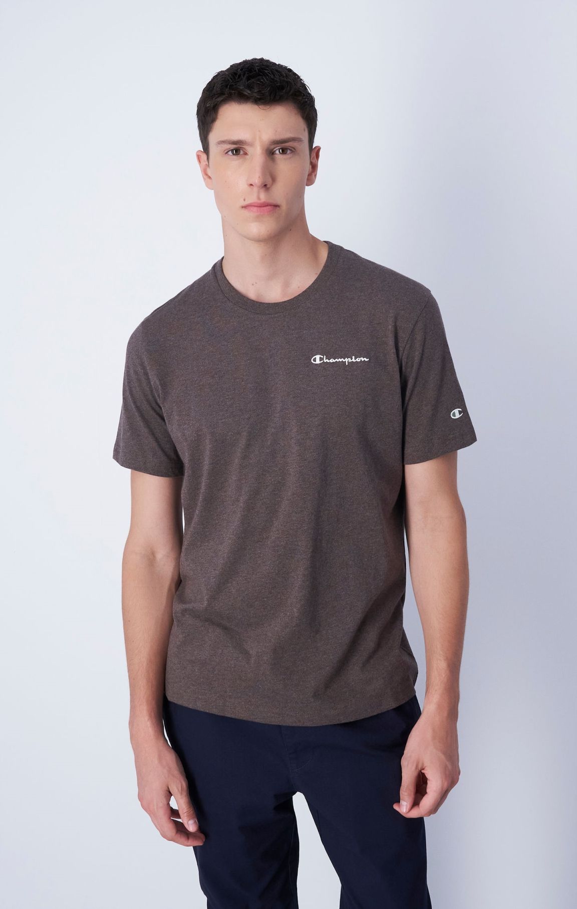 Dark Grey Camiseta de algodón orgánico ecológico
