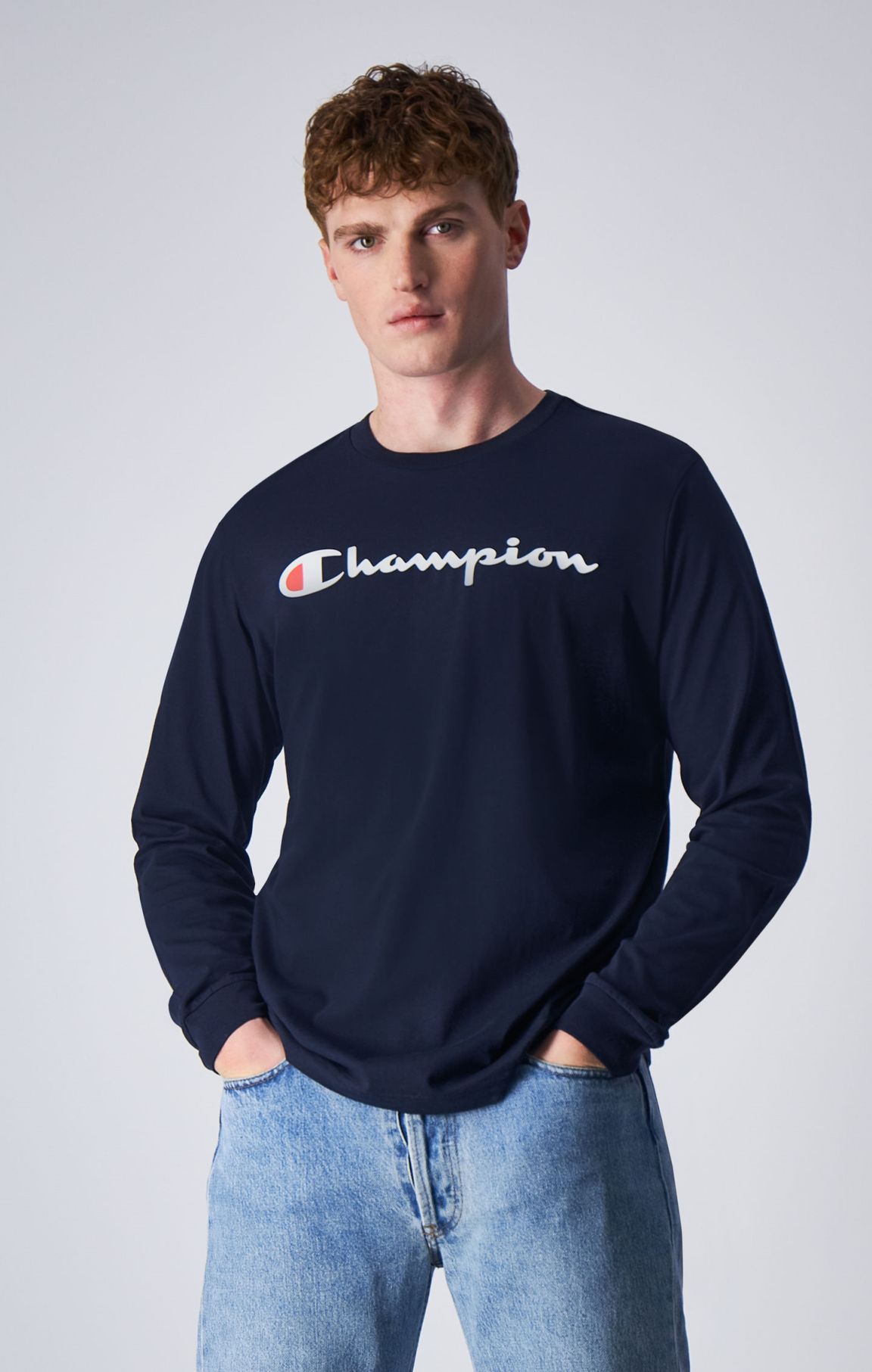 Embroidered Long-Sleeve Cotton T-Shirt