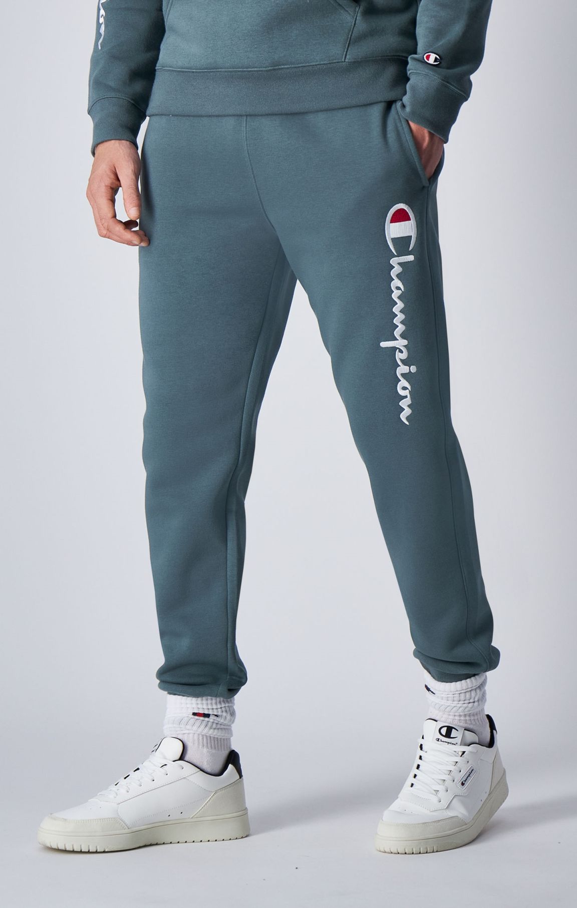 Pantaloni Con Logo E Interno Felpato