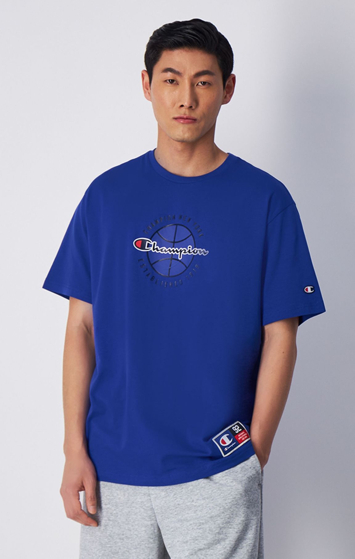 Basketball-Stretch-Baumwoll-T-Shirt