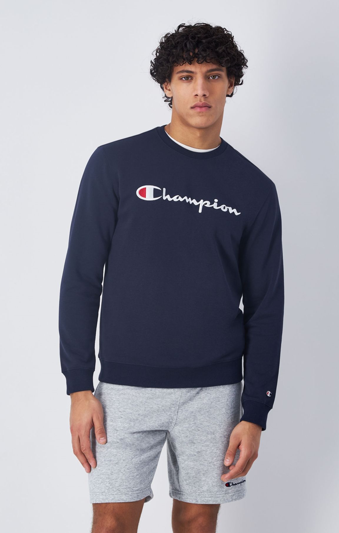 Sweatshirt mit großem Champion-Sticklogo