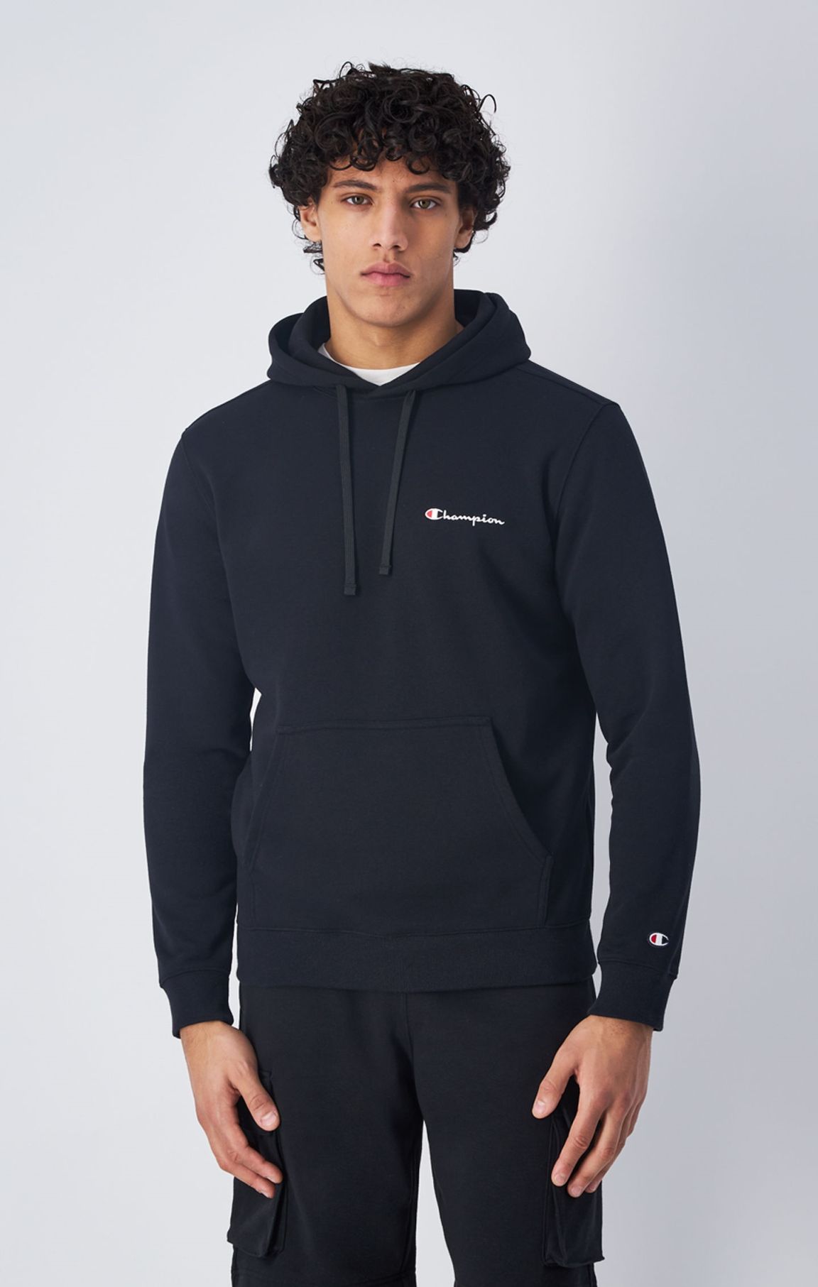 Sweatshirt à capuche et petit logo Champion brodé