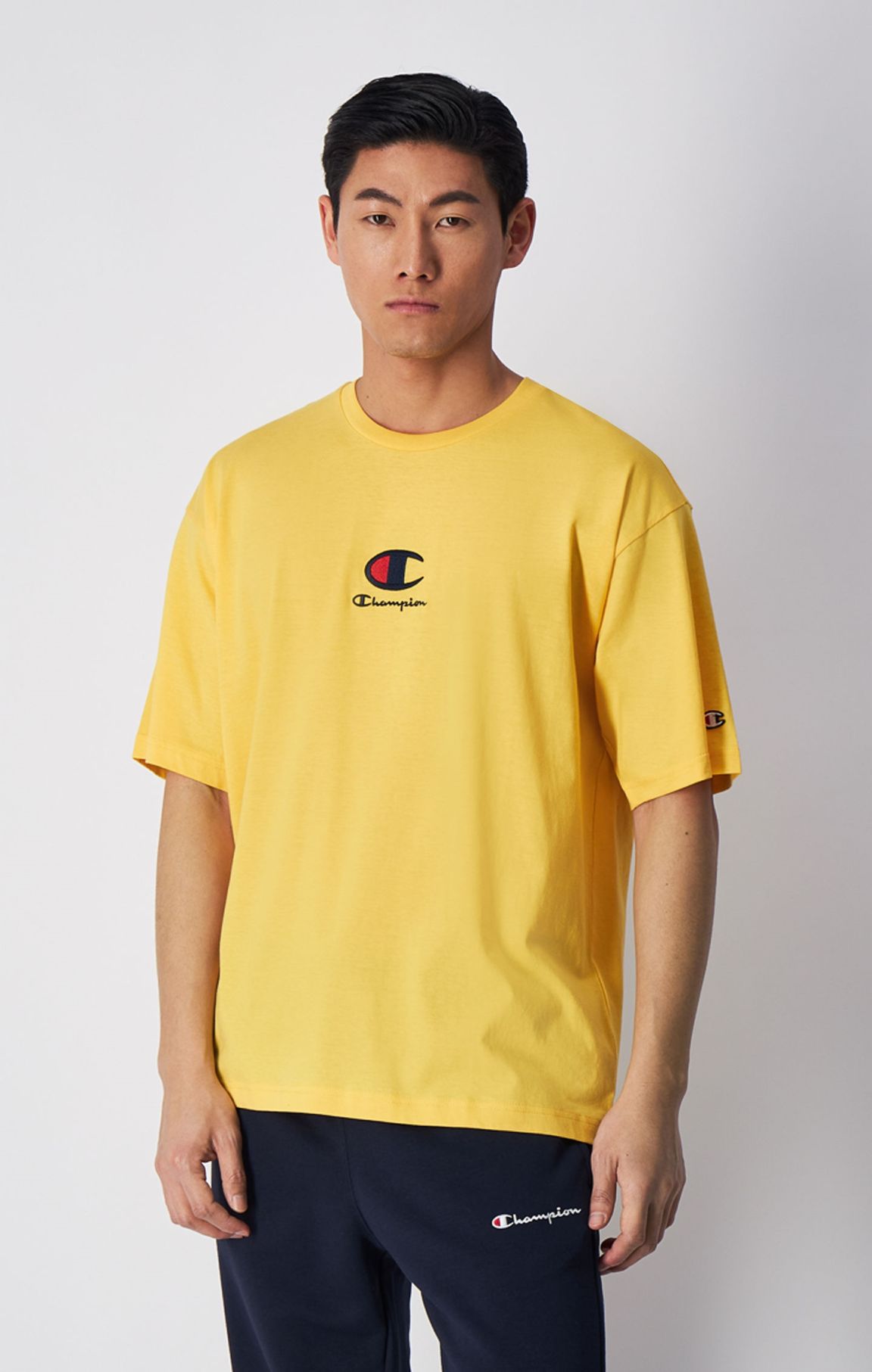 T-shirt en coton à logo Champion