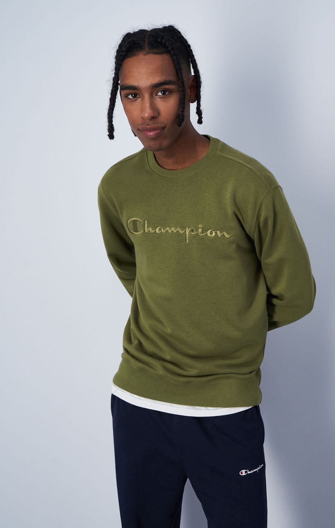 Sweatshirt à logo Champion ton sur ton