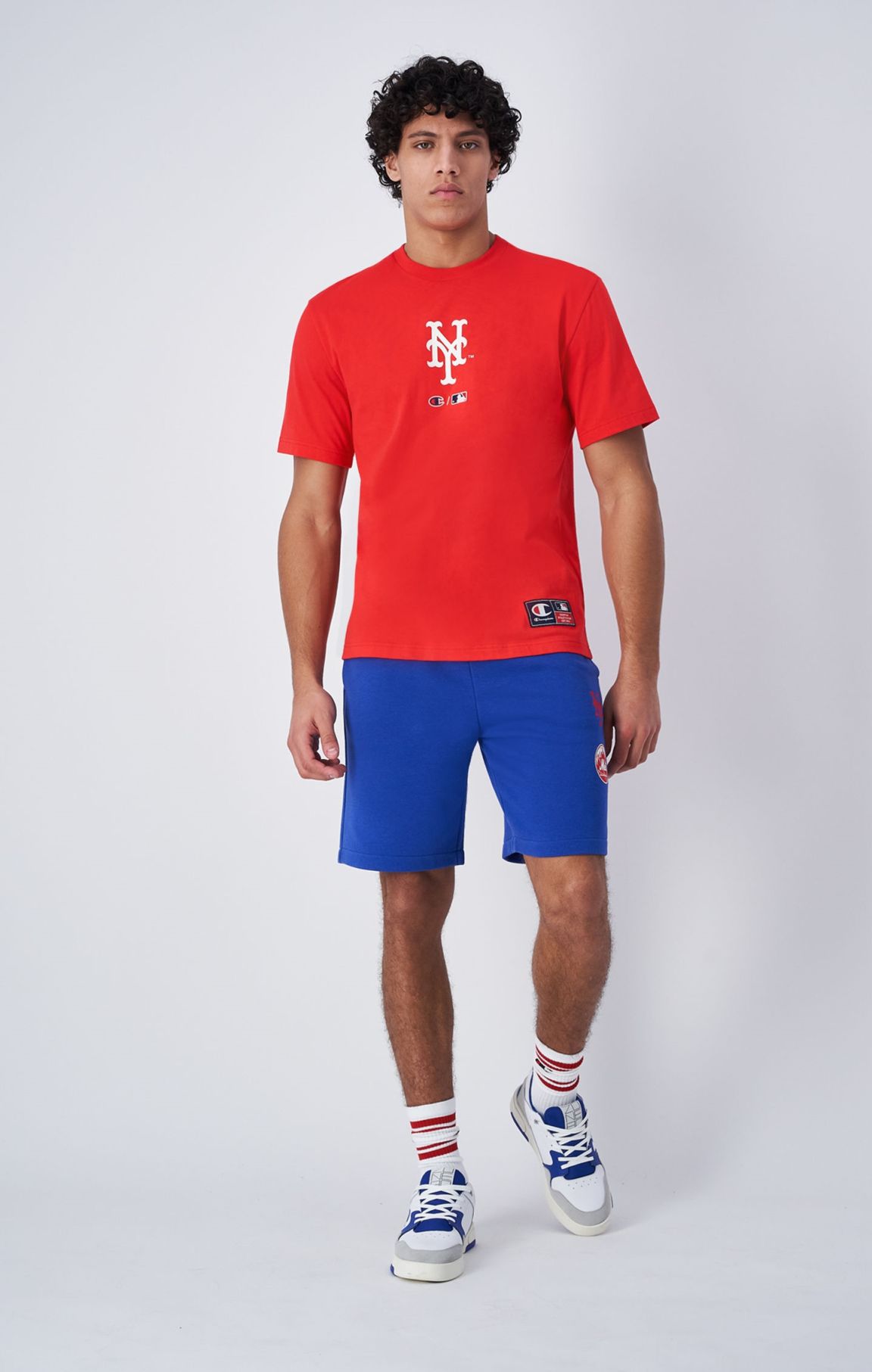 Shorts In Cotone French Terry MLB