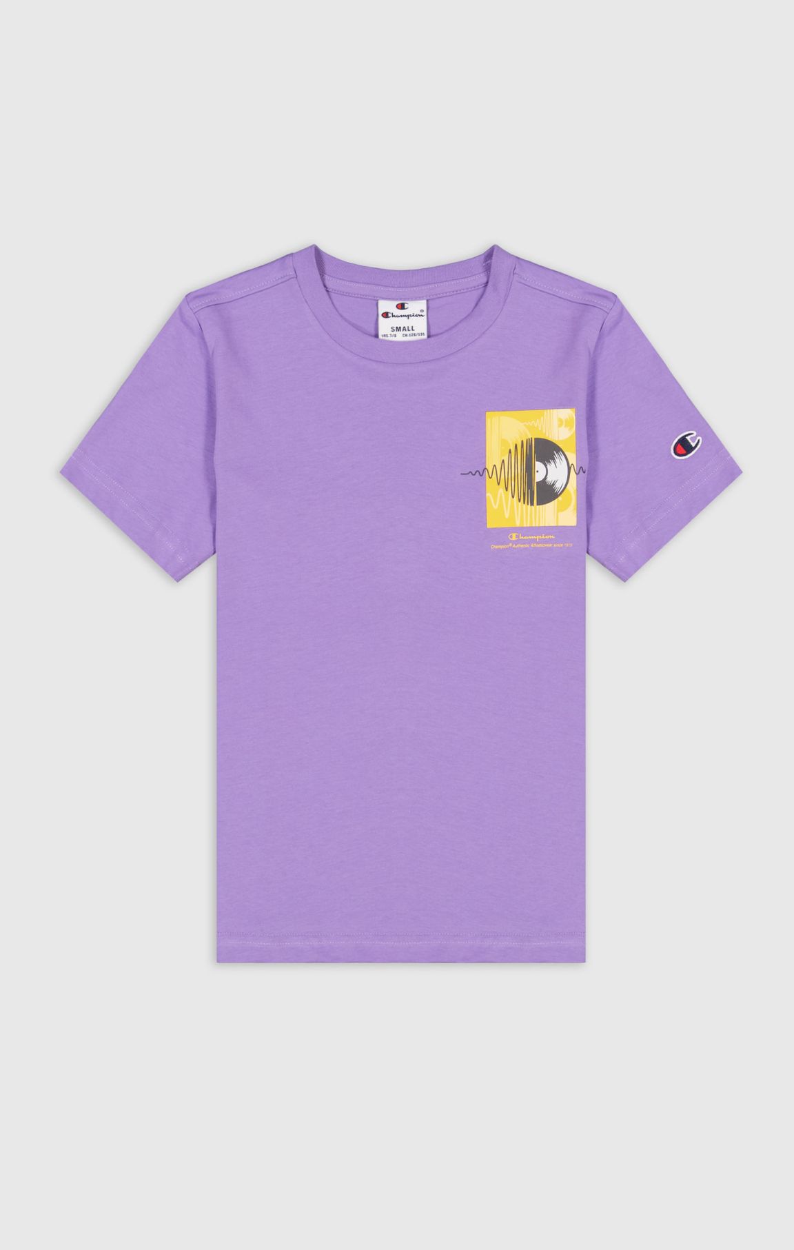 Pastel Lilac Boys Graphic Print T-Shirt