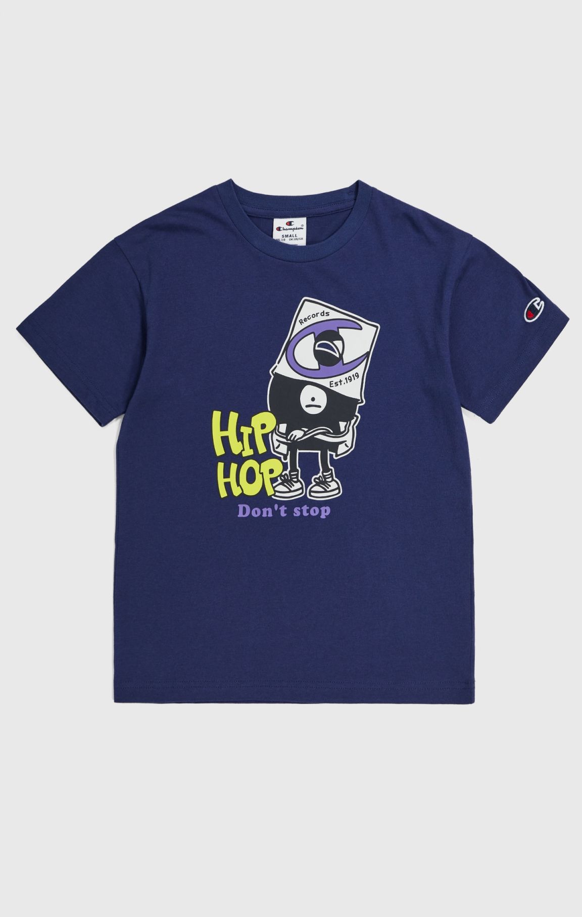 Light Blue Jungen-T-Shirt mit Grafikprint