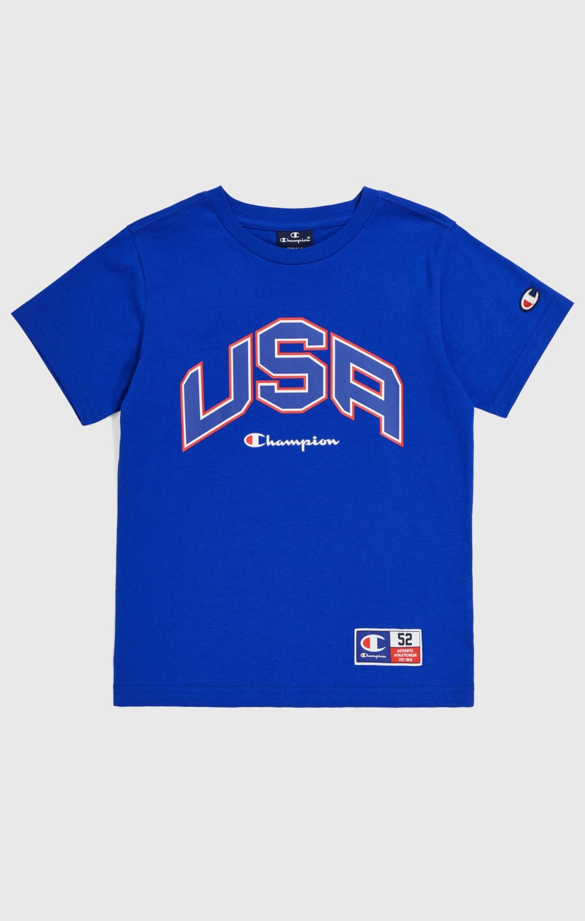 Boys USA Logo Cotton T-Shirt