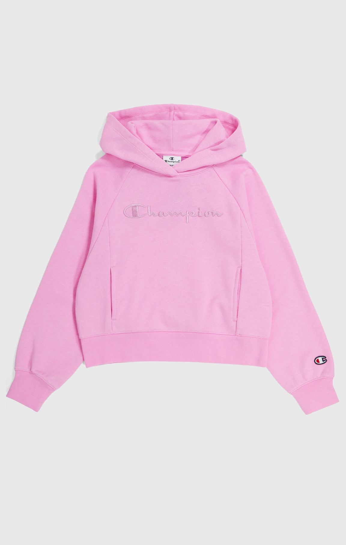 Girls Oversized French Terry Hoodie