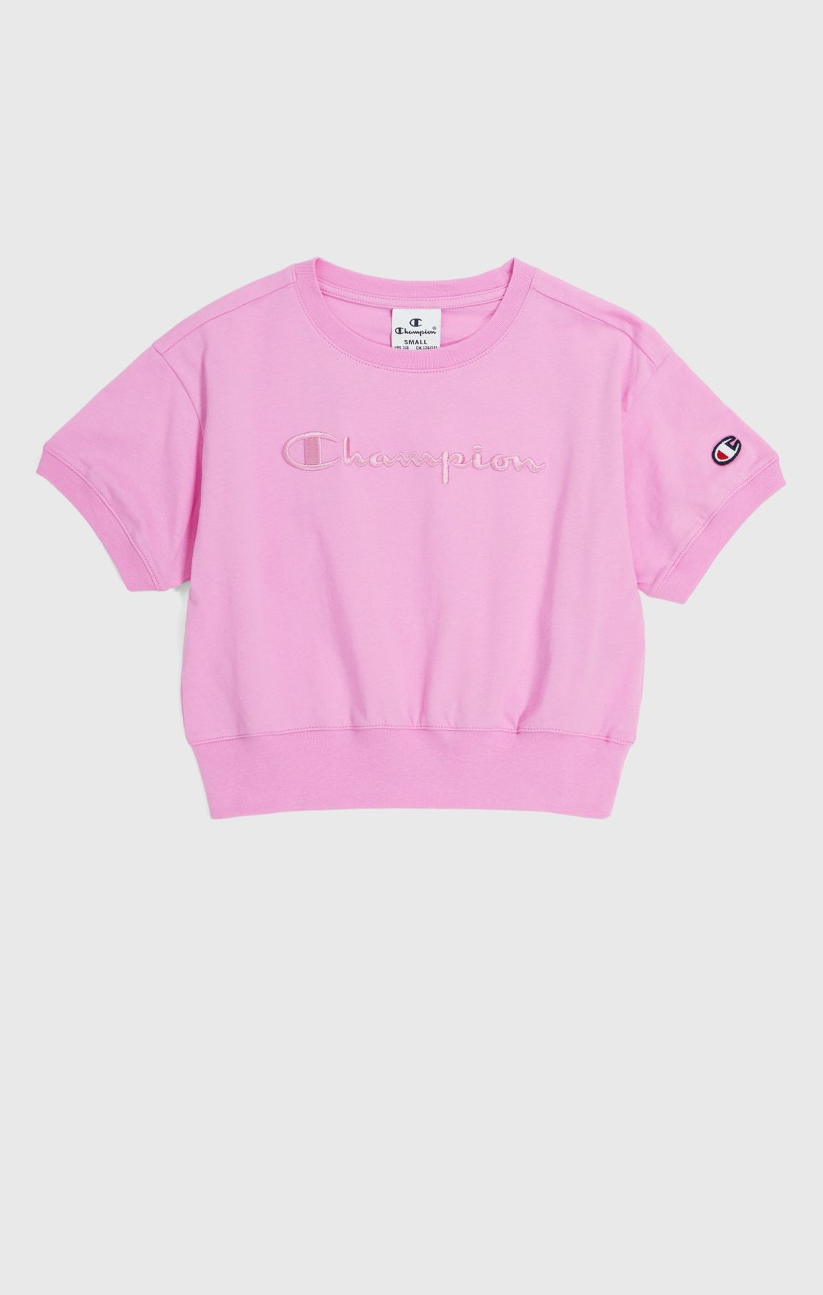 Kastiges Baumwoll-T-Shirt für Mädchen