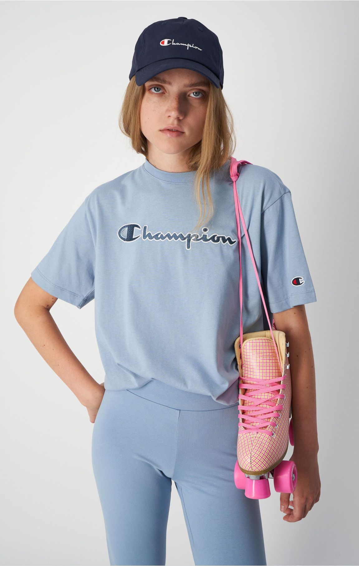Visita lo Store di ChampionChampion The Cropped Tee T-Shirt Donna 