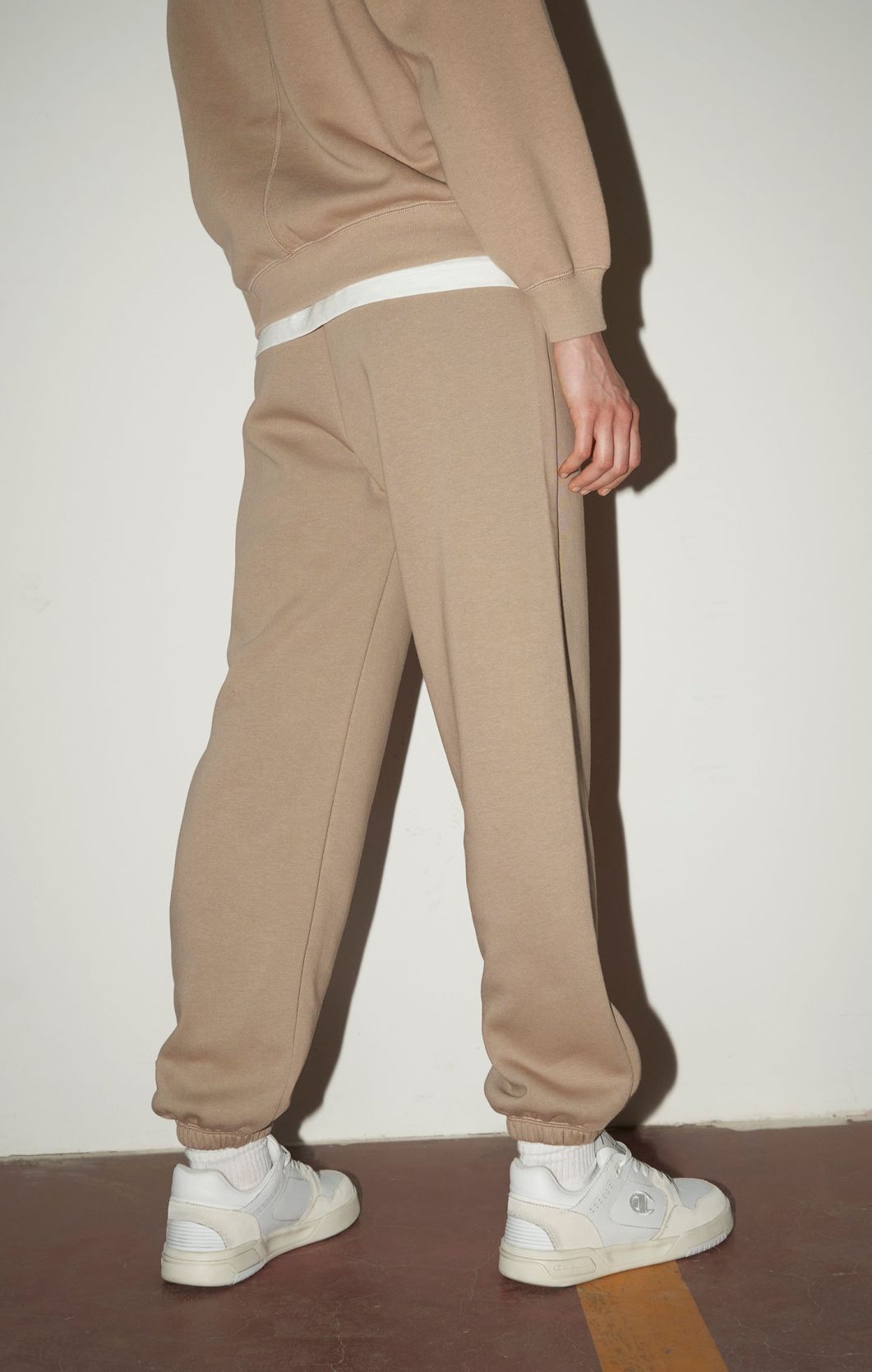 Relaxed Fit C Logo Fleece Joggers