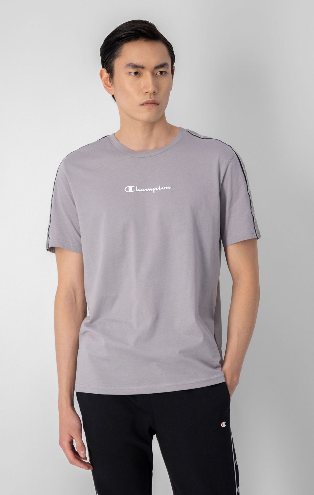 Deutschland Fit | Comfort Baumwoll-T-Shirt im mit Logoband Champion