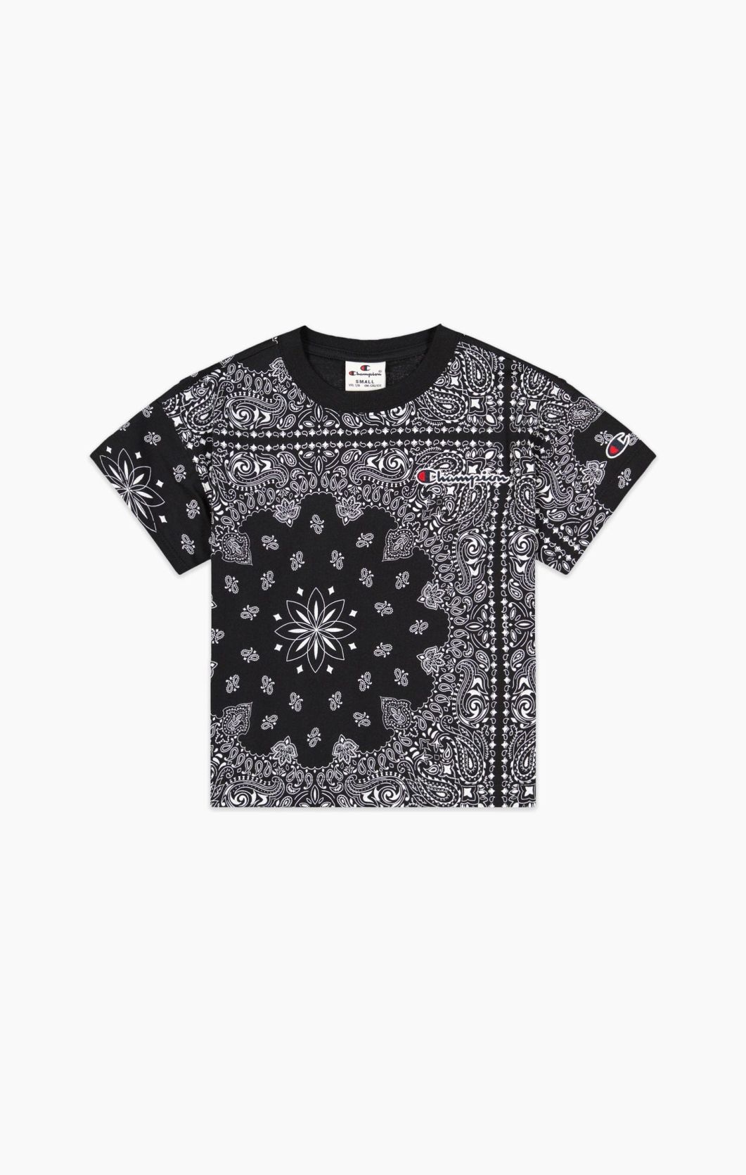 All-Over Paisley Print Cropped T-Shirt | Champion Nederland